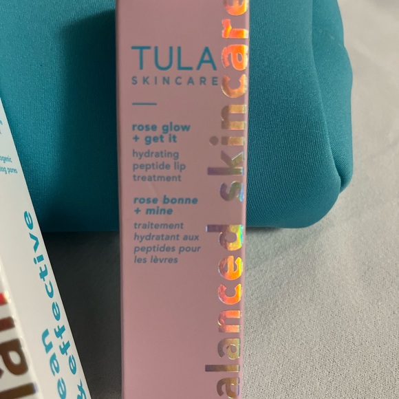 Tula skincare bundle glow boost bronzing drops peptide lip combo brand new - Picture 4 of 7